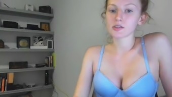 Little Redheaded Young Adult Topless 