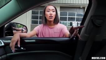 Aria Is Basically A Cock Hunger Ebony Chicken Fucked In Your Car