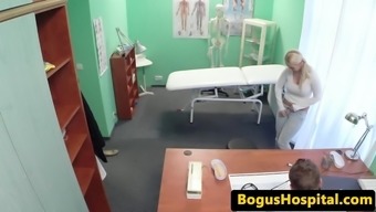 Blonde Amateur Patient Pussyfucked By Doctor