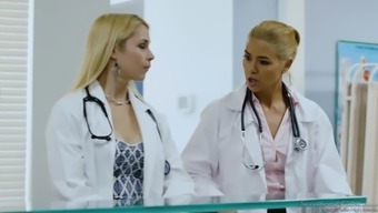 Hot Doctors Sarah Vandella And Zoe Parker Fuck Each Other Hard