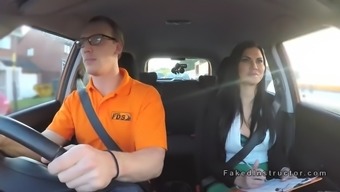 Driving School Test End With Fuck In Public