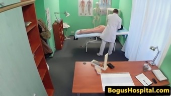 Real Euro Amateur Groped By Doctor