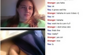 Webchat Girl Watches Cum From Small Dick