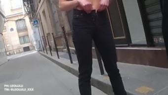 Full Video Public Fuck In Paris, Blowjob And Cumshot - Horny Couple Leolulu
