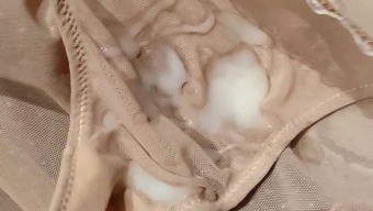 First Time Cumming On New Blonde Housemate Jess'S Panties