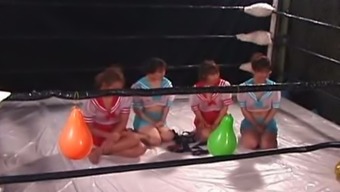 Masturbation Show On The Ring With Torrid Horny Nymphos Including Nana Mizuno