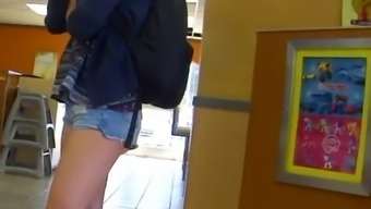 Candid Ass Shorts 