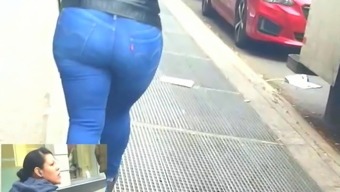 Latina Booty In Jeans 
