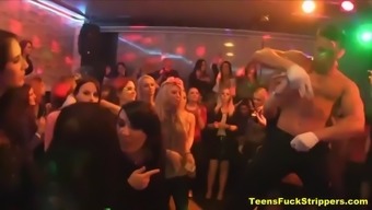 Boozy Moms And Teens Become Professional Sluts At Cfnm Night