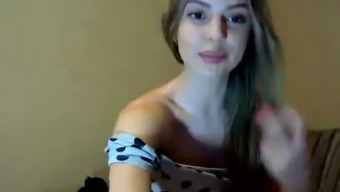 Hot Russian Girl Show Ass And Tits On Webcam