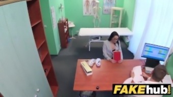 Fake Hospital Doctors Thick Dick Stretches Hot Portuguese Pussy Lips
