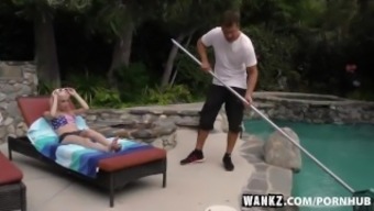 Wankz- Piper Perri Seduces The Pool Guy