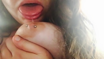 Nipple Piercing Suck