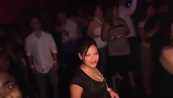 Irresistible Babes Dance At The Party