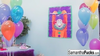 Samantha Saint Celebrates Her Birthday