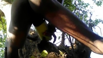 Tarzan Boy Sex In The Forest Wood (Short)