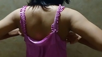 Indian 45 Years Old Desi Aunty Big Hairy Pussy Hole