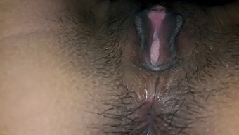 Closeup Desi Pussy Licking Video, He Ate All The Cum