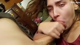 Sloppy Deep Head Getting Her Mouth Fucked