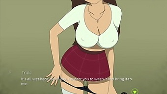 Rick And Morty Game - Naughty Churchgirl Tricia Gets Fucked