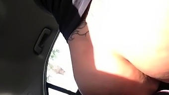 Thick Latina Spicy J Midday Car Fingering