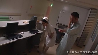 Sexy Asian Nurse Gets Talked Into Banging With A Naughty Patient