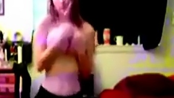 Striptease And Bouncing Tits