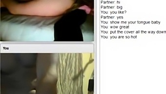 Hot Blonde Shows Tits And Masturbates On Chatroulette