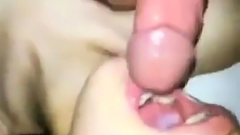 Hairy Asian Amateur  - Cum In Mouth