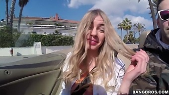 Hot Blonde Girlfriend Lolly Gartner Gives An Amazing Blowjob