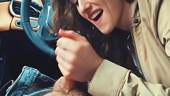 Quickie Bj In The Car! With Piper Blush