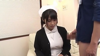 Passionate Fucking With A Cute Japanese Nurse With Natural Tits