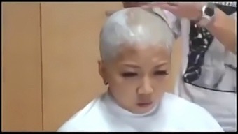 Two Japanese Men Shaved Their Heads