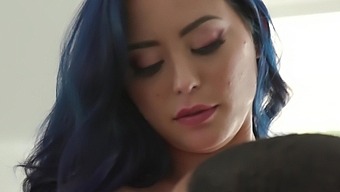 Closeup Video Of Passionate Fucking With Blue Haired Eve Marlowe