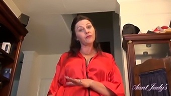 Auntjudys - Your Mature Full-Bush Step-Aunt Joana Gives You A Taboo Massage & Handjob