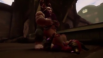3d Threesome With A Cougar And Two Midgets In A Parody Of Warcraft