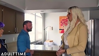 Watch As This Transsexual Real Estate Agent Offers A Couple A Discount If They Have Sex With Her