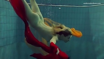Super Tight Blonde Teen Nastya Underwater