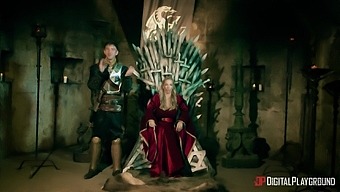A Luxuriant Fantasy Game Of Thrones Role Play Exhibits Fervent Ladies Going Wild On Penis.