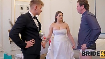Cuckold Observes As His Alluring Bride Has Sex With Her Friend