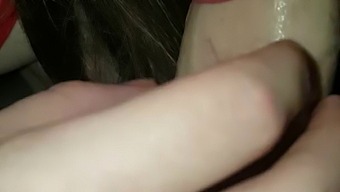 Pov Video Of Amateur Teen Giving A Messy Blowjob