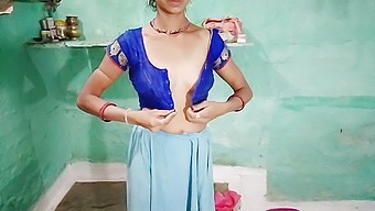 Watch This Indian Bhabhi With Big Ass And Natural Tits Give You A Handjob In Hd