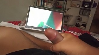 Latino Milf Enjoys Solo Play With His Girlfriend'S Camera