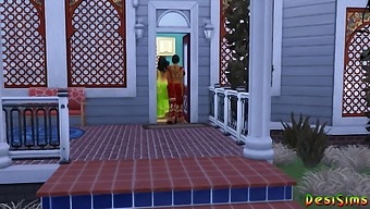 Mature Indian Milf And Young Boy In Big Natural Tits Sex In Hd
