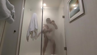 Amateur Redhead Craves For Steamy Shower Sex