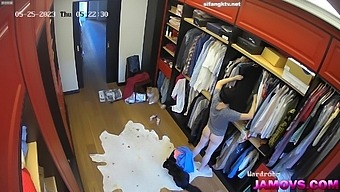 Teen (18+) Caught On Camera In Shop