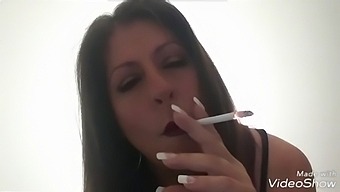 Laura Smokes In A Car With A Smoking Fetish