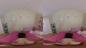 Teen Stepbrother Experiences First Time Anal In Vr
