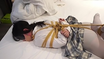 Asian Bdsm Bondage In Hd With Natural Hair Babe