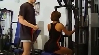 Swedish Girl'S Gym Workout Turns Into A Steamy 3some
